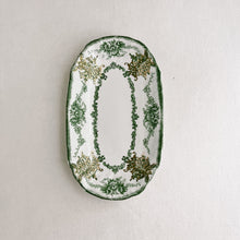 Load image into Gallery viewer, Green and Gold Decorative Tray
