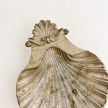 Load image into Gallery viewer, Vintage Silver Shell Dish

