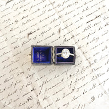 Load image into Gallery viewer, Antique Rectangle Ring Box | Romantic Proposal Keepsake

