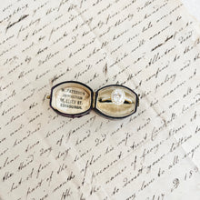 Load image into Gallery viewer, Antique Oval Ring Box | Romantic Proposal Keepsake
