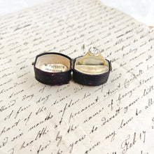 Load image into Gallery viewer, Antique Oval Ring Box | Romantic Proposal Keepsake
