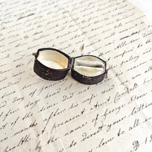 Load image into Gallery viewer, Antique Oval Ring Box | Romantic Proposal Keepsake
