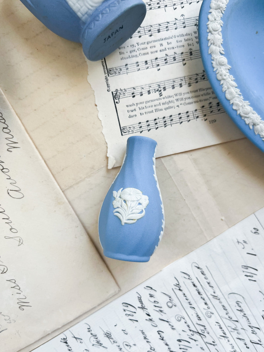 Blue Wedgwood Decor Pieces