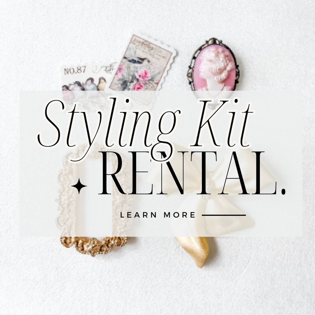 Custom Styling Kit Rental for Styled Shoots and Workshops