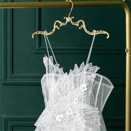 Vintage Gold Wedding Dress Hanger Vintage Gold Wedding Dress Hanger