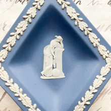 Load image into Gallery viewer, Diamond Wedgwood Trinket Dishes - Blue or Green
