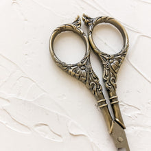 Load image into Gallery viewer, Vintage Decorative Scissors for Home Decor or Photography Flat Lays Wedding Details Ornate
